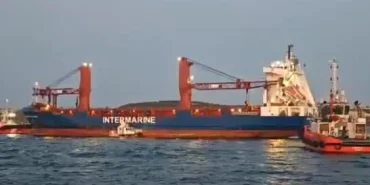 Çanakkale Boğazı’nda yangın paniği! Boğaz trafiği yeniden açıldı