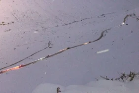 Rize'de Ayder Yaylası ulaşım çalışmaları 'çığ'a takıldı!
