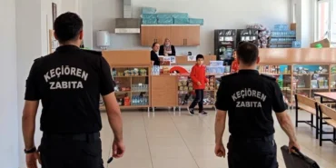 Ankara Keçiören'de okul kantinlerine sıkı denetim